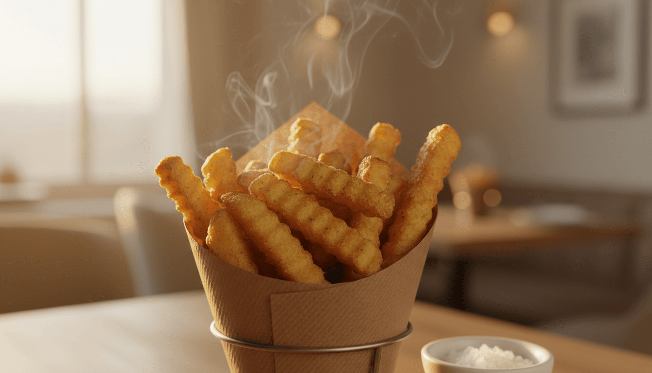 Patatine Fritte dorate e croccanti