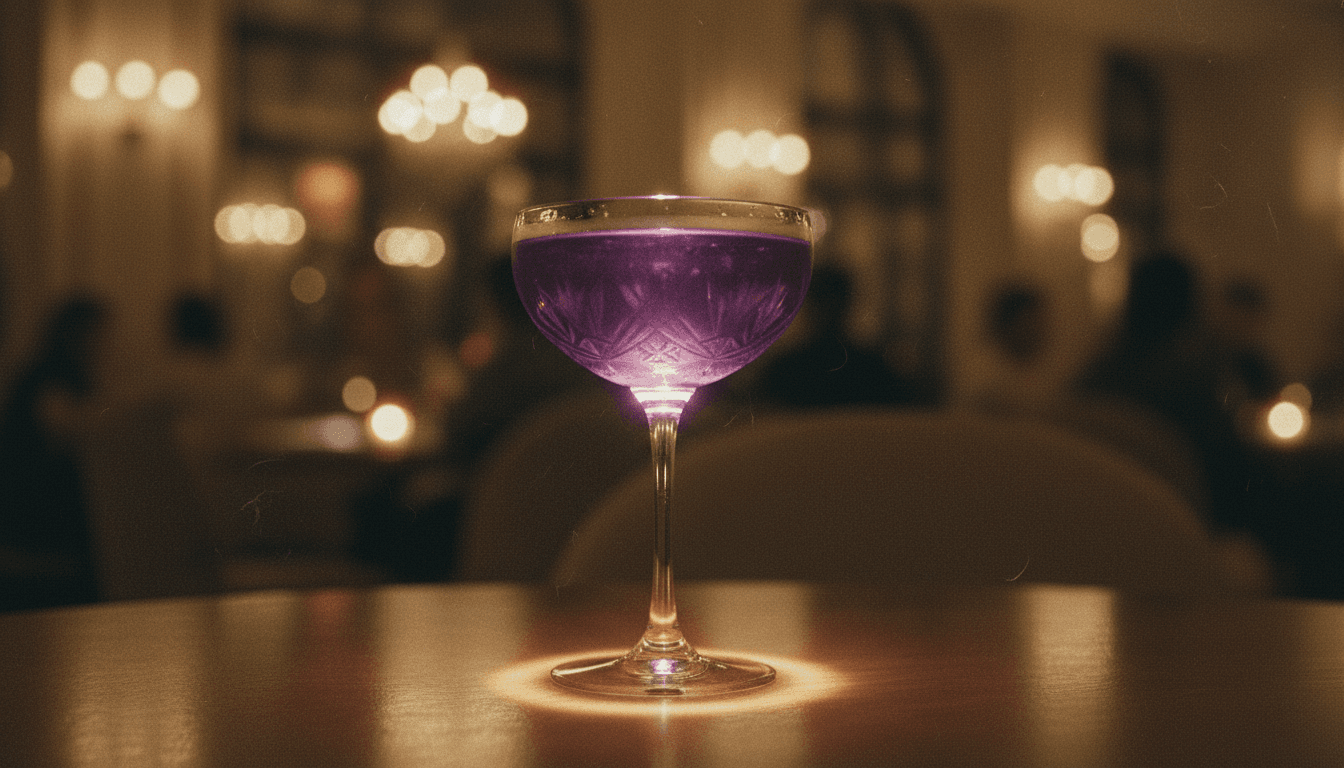 Violetta Spritz, liquore violetta con Prosecco