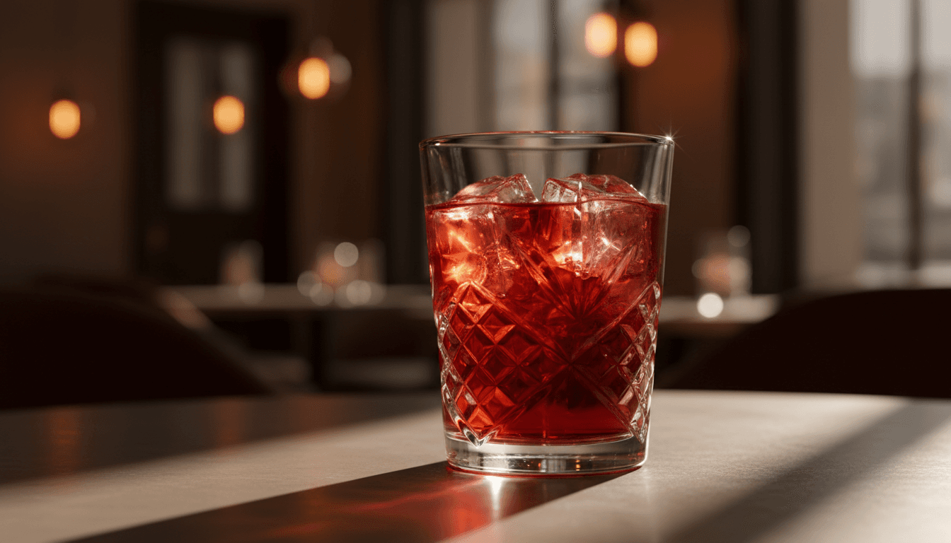 Spritz Campari con ghiaccio